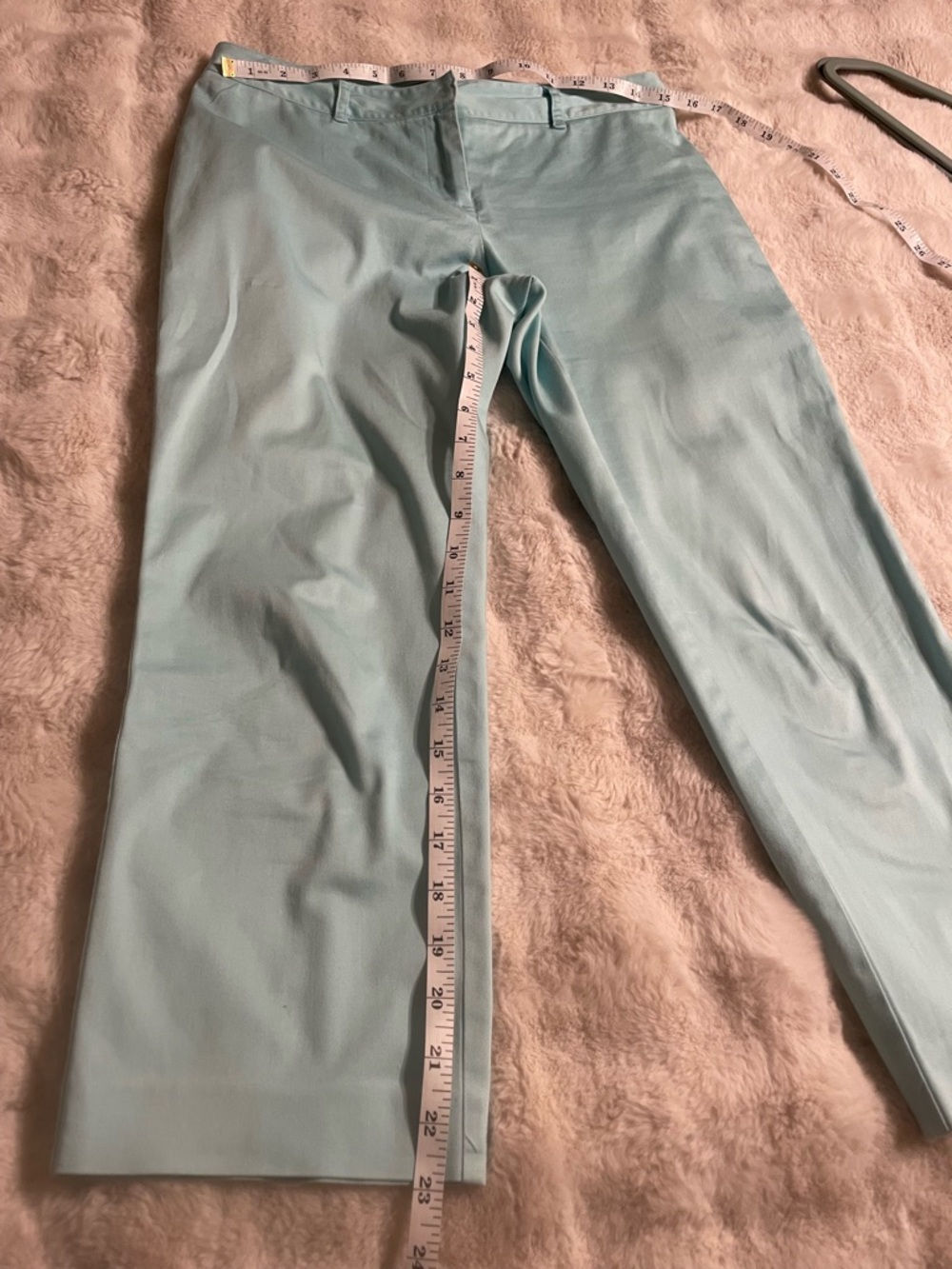 Charter Club Light Aqua Capri Pants - Picture 7 of 8